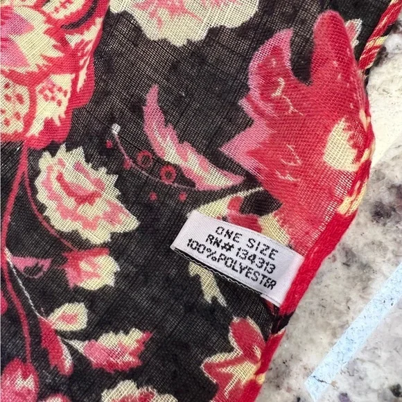 NWT Boutique Kimono Wrap Breezy Lightweight Gauze Boho Women’s One Size (M/L) - Picture 10 of 10